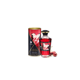 Huile chauffante cerise comestible 100ml 